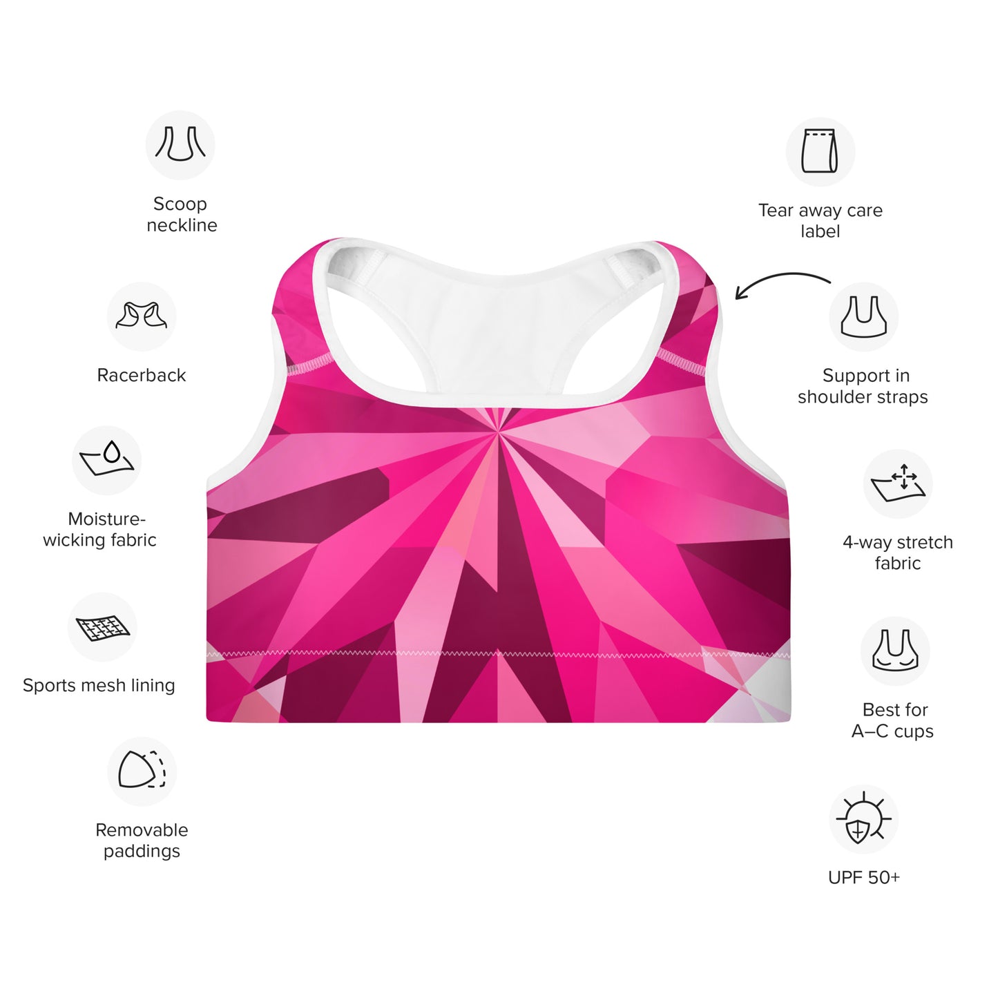 January | Padded Sports Bra