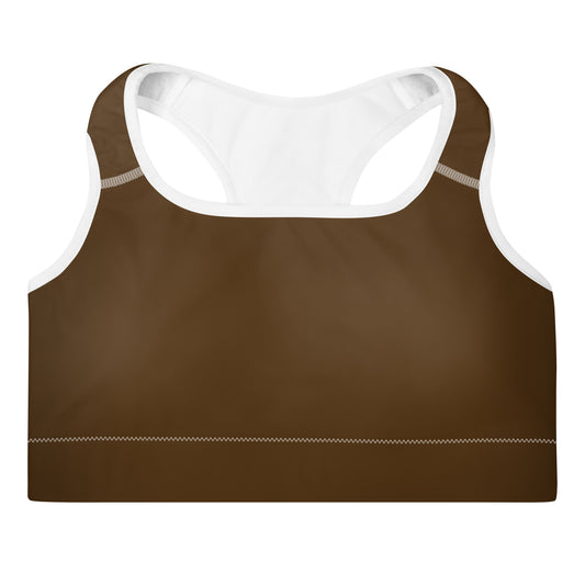 CHOCO-LATÉ | Padded Sports Bra